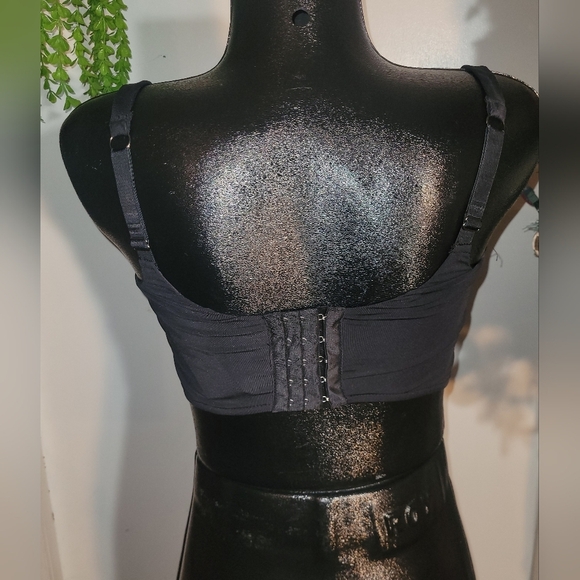 Audrey 3+1 Black Bustier Cropped Corset Top S - Picture 5 of 7